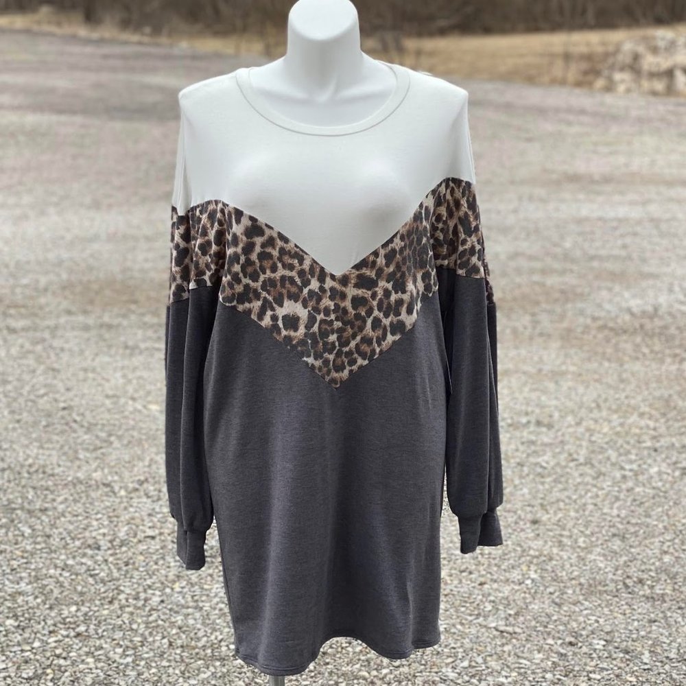Plus French Terry Dress